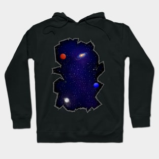 Bright galaxy Hoodie